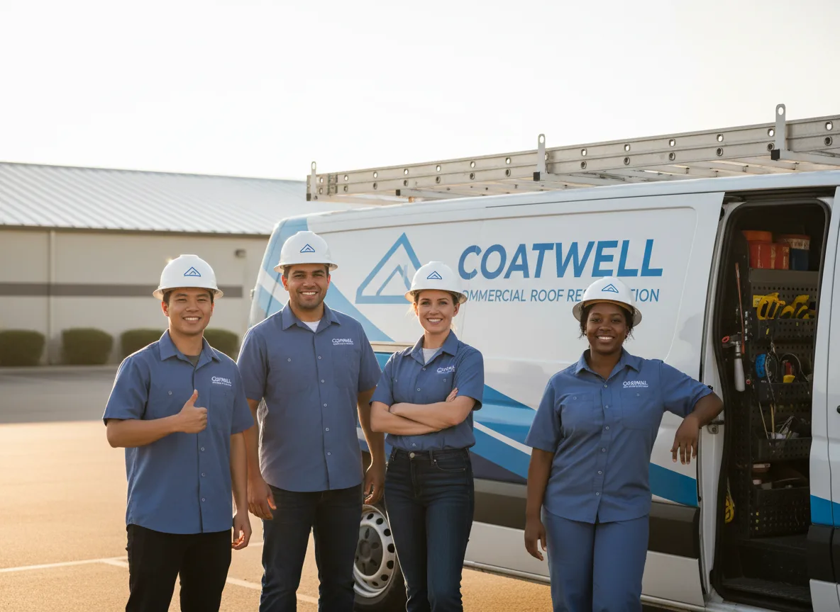 Commercial roof coating company in Buras, LA